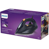 Philips Fier de călcat cu abur Philips Azur DST7060/20, 3000 W, talpă SteamGlide, albastru