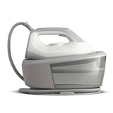 Philips Stație de călcat cu abur Philips PSG2000/80, generator de abur, alb/gri, talpă cu alunecare ușoară