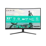 Philips Monitor Gaming Philips Evnia 3000 32M2C3500L/00 32” Curbat, Ecran Mare pentru Divertisment și Productivitate
