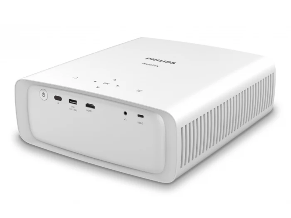 Philips Proiector Proiector Philips N-550 | 3.21kg, Full HD, Alb, Smart, Bluetooth