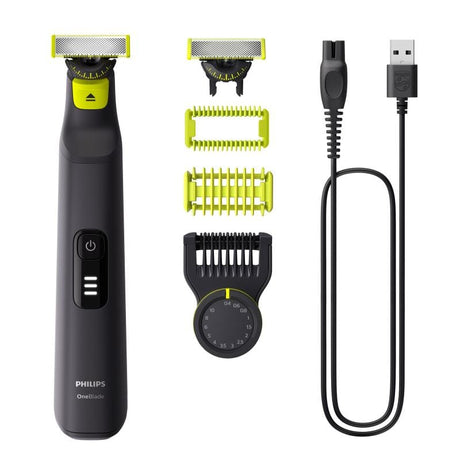 Philips Aparat de tuns și ras Philips OneBlade Pro QP6542/15 Face & Body, negru