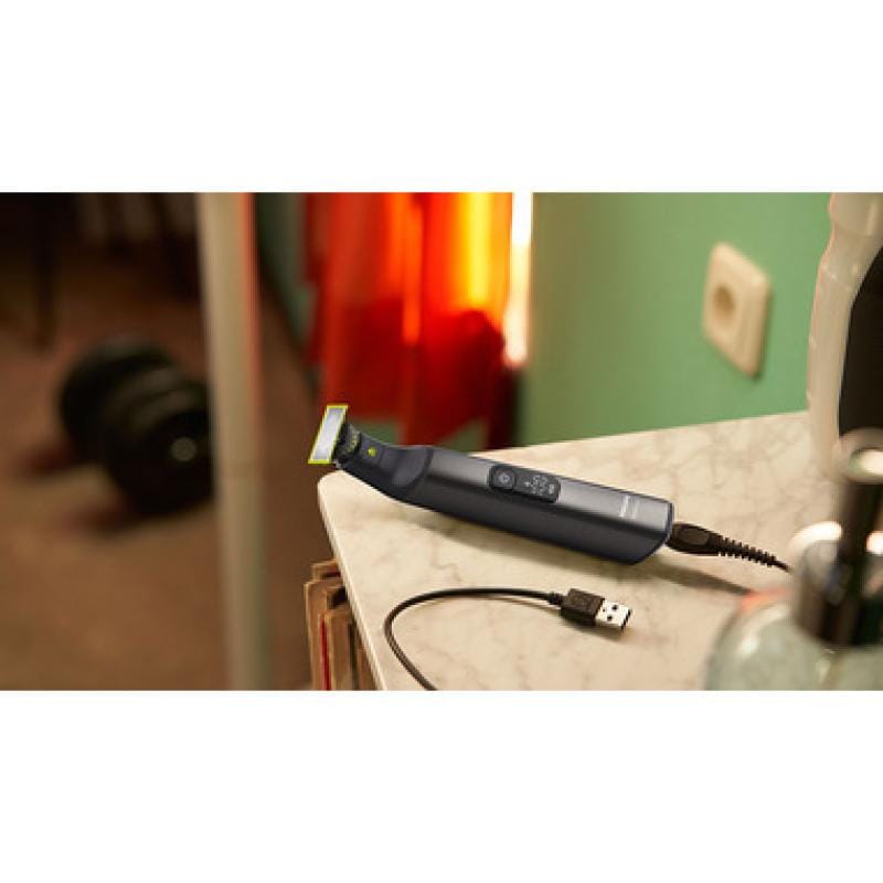 Philips Aparat de tuns și ras Philips OneBlade Pro QP6542/15 Face & Body, negru