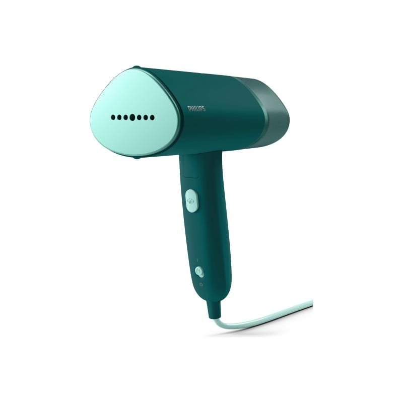 Philips Aparat de călcat cu abur portabil Philips STH3020/70, verde închis, pentru împrospătare rapidă a hainelor