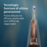 Philips Set 2 Periuțe de Dinți Electrice Philips Sonicare 5500 HX7119/01, Bleumarin/Alb, Tehnologie Sonicare