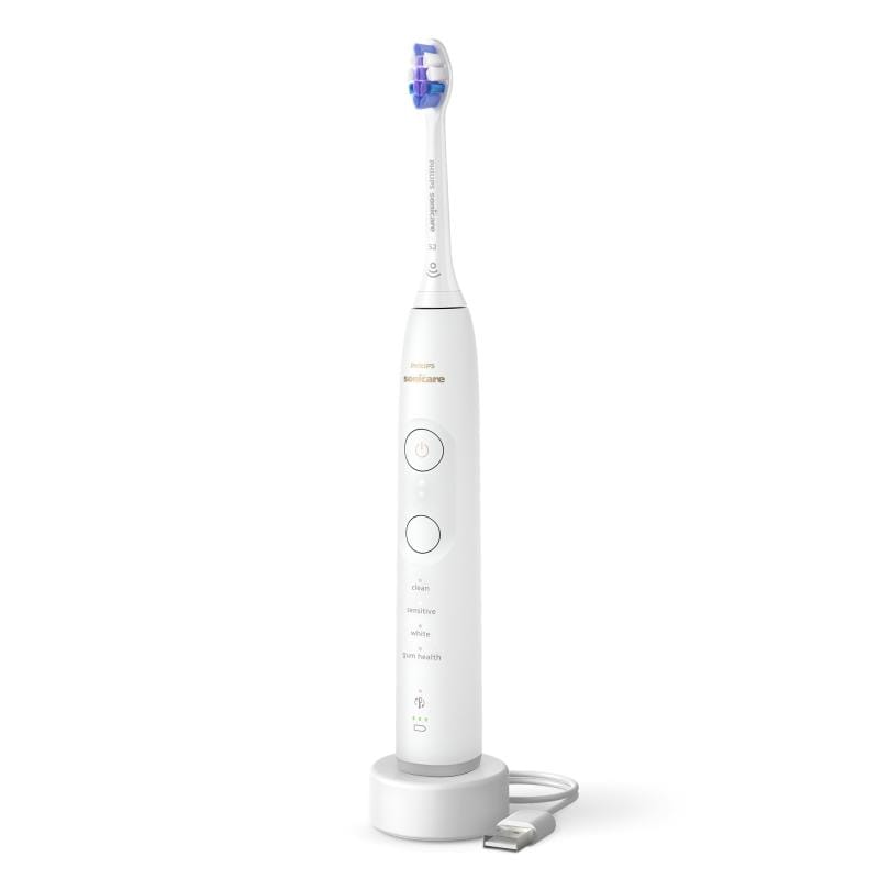 Philips Set 2x Periuțe de dinți electrice Philips Sonicare 7100 HX7429/02 Duo Pack, negru/alb