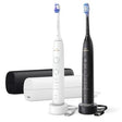Philips Set 2x Periuțe de dinți electrice Philips Sonicare 7100 HX7429/02 Duo Pack, negru/alb