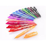 Pilot Pix cu gel ștergibil Pilot FriXion Ball BL-FR7-B, cerneală termosensibilă, negru, 0.7 mm