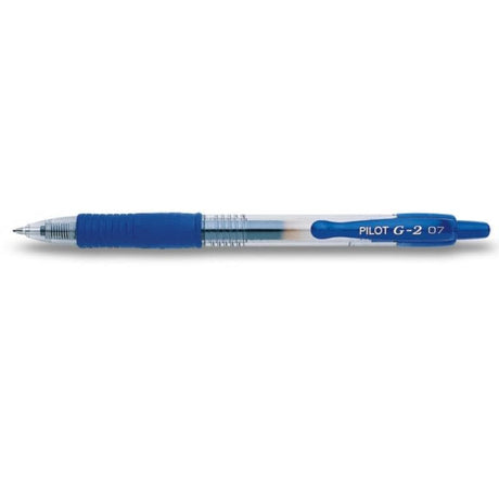 Pilot Pix cu gel Pilot G2 0,7 mm, albastru, retractabil, BL-G2-7-L (BLG27L)