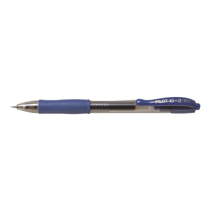 Pilot Pix cu gel Pilot G2 0,7 mm, albastru, retractabil, BL-G2-7-L (BLG27L)