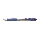 Pilot Pix cu gel Pilot G2 0,7 mm, albastru, retractabil, BL-G2-7-L (BLG27L)