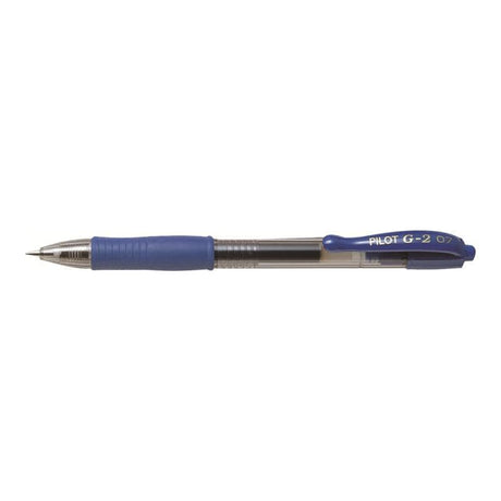 Pilot Pix cu gel Pilot G2 0,7 mm, albastru, retractabil, BL-G2-7-L (BLG27L)