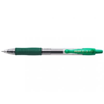 Pilot Pix cu gel Pilot G2 0,7 mm, Verde intens, BL-G2-7-G (BLG27G)
