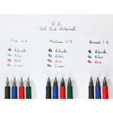 Pilot Pix cu gel Pilot G2 0,7 mm Roșu, retractabil, scriere fluentă și uscare rapidă (BL-G2-7-R)