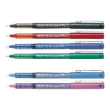 Pilot Roller Pilot V5 cu cerneală neagră, pentru birou și școală, model BX-V5-B / BXV5B