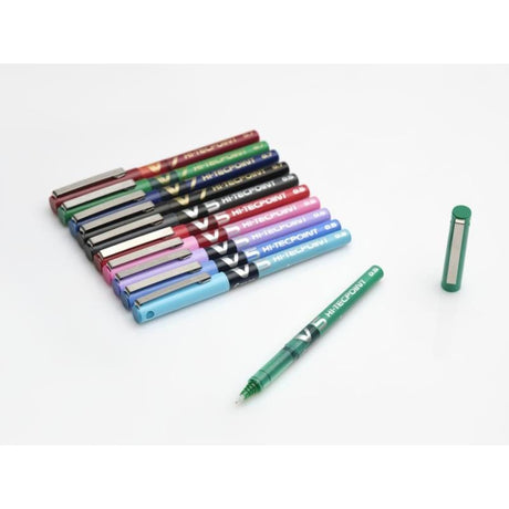Pilot Roller Pilot V7 cu Cerneală Lichidă, Roșu, Vârf 0,7 mm (BX-V7-R / BXV7R)