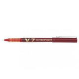 Pilot Roller Pilot V7 cu Cerneală Lichidă, Roșu, Vârf 0,7 mm (BX-V7-R / BXV7R)