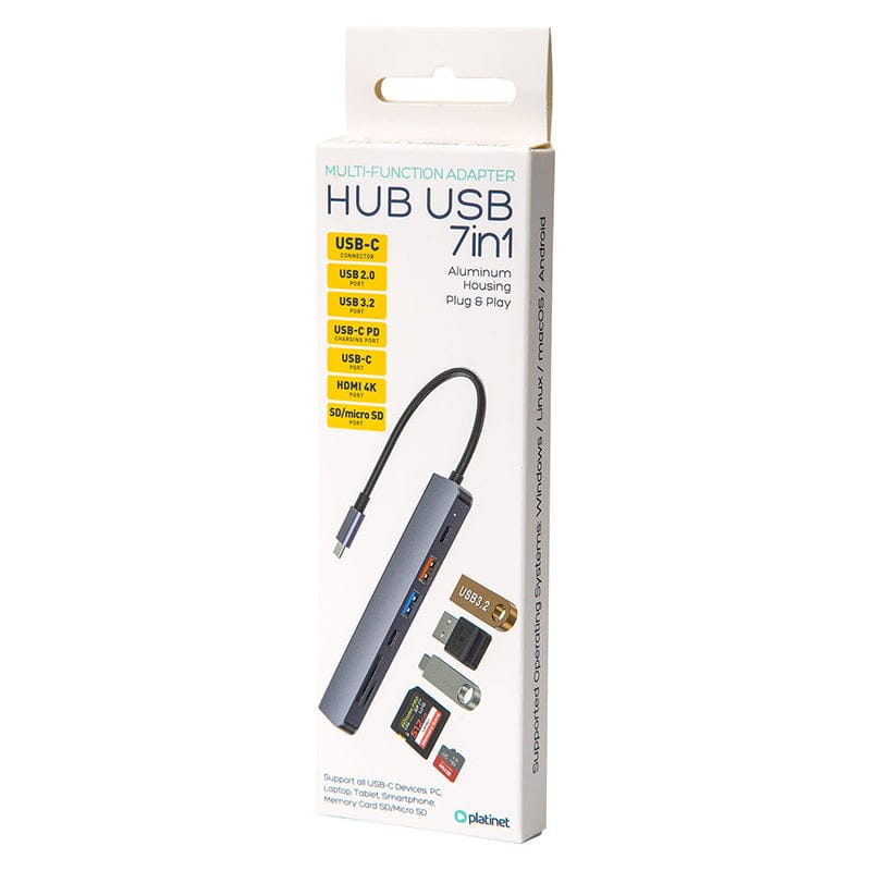 Platinet HUB HUB Platinet PMH9997B | 100W