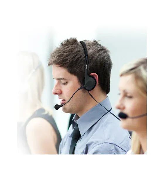 PORT DESIGNS Casti cu Microfon Port Designs pentru PC si dispozitive mobile Stereo Control Volum Difuzoare 27mm Jack 35mm Negru