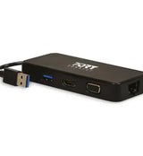 PORT DESIGNS Docking station Port Design Travel USB 30