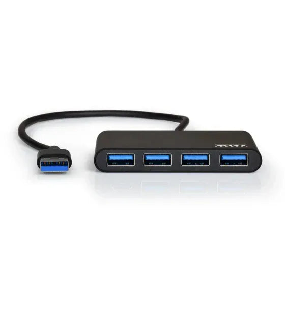 PORT DESIGNS Hub USB Port Designs 900121 4 porturi USB 30 conexiune USB Negru