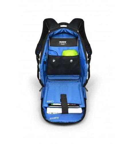 PORT DESIGNS Rucsac laptop Anti-Furt Port Designs Chicago EVO BP cu port USB extern si Husa impermeabila 13-16 Negru