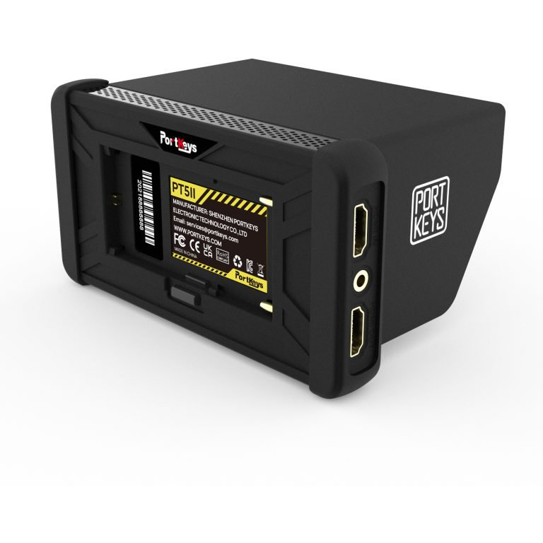 Monitor Portkeys PT5 II, 5" 3D LUT, Touchscreen500nit, 7W