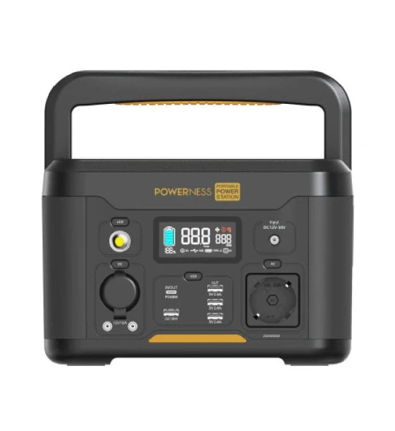 Powerness Acumulator extern Power Station Powerness U500 515Wh 3 USB-A 1 USB-C 1 x AC Negru