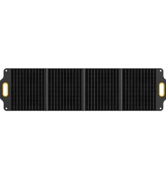 Powerness Panou Solar Powerness SolarX S200 200W pliabil portabil cu iesiri DC USB-A USB-C si cu Ecran LCD pentru monitorizare inchidere magnetica in 4 maxim 18v