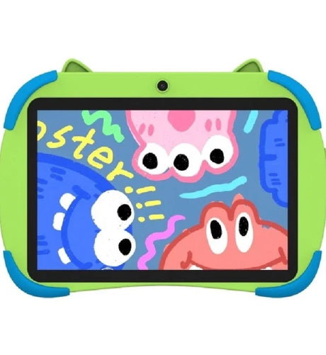 QUBO Tableta pentru copii QUBO T10 KIDS 10 inch Quad-Core 4GB RAM 64GB ROM Android 14 Verde