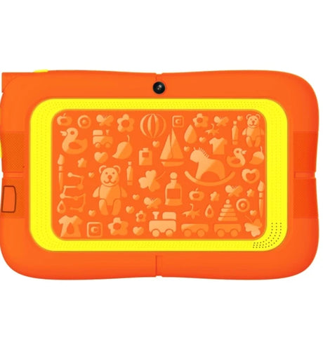 QUBO Tableta pentru copii QUBO T7 KIDS Quad-Core 3GB RAM 32GB ROM Android 13 Portocaliu