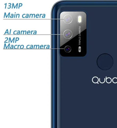 QUBO Telefon mobil QUBO P-668 653 inch 4GB RAM 64GB 4G Albastru