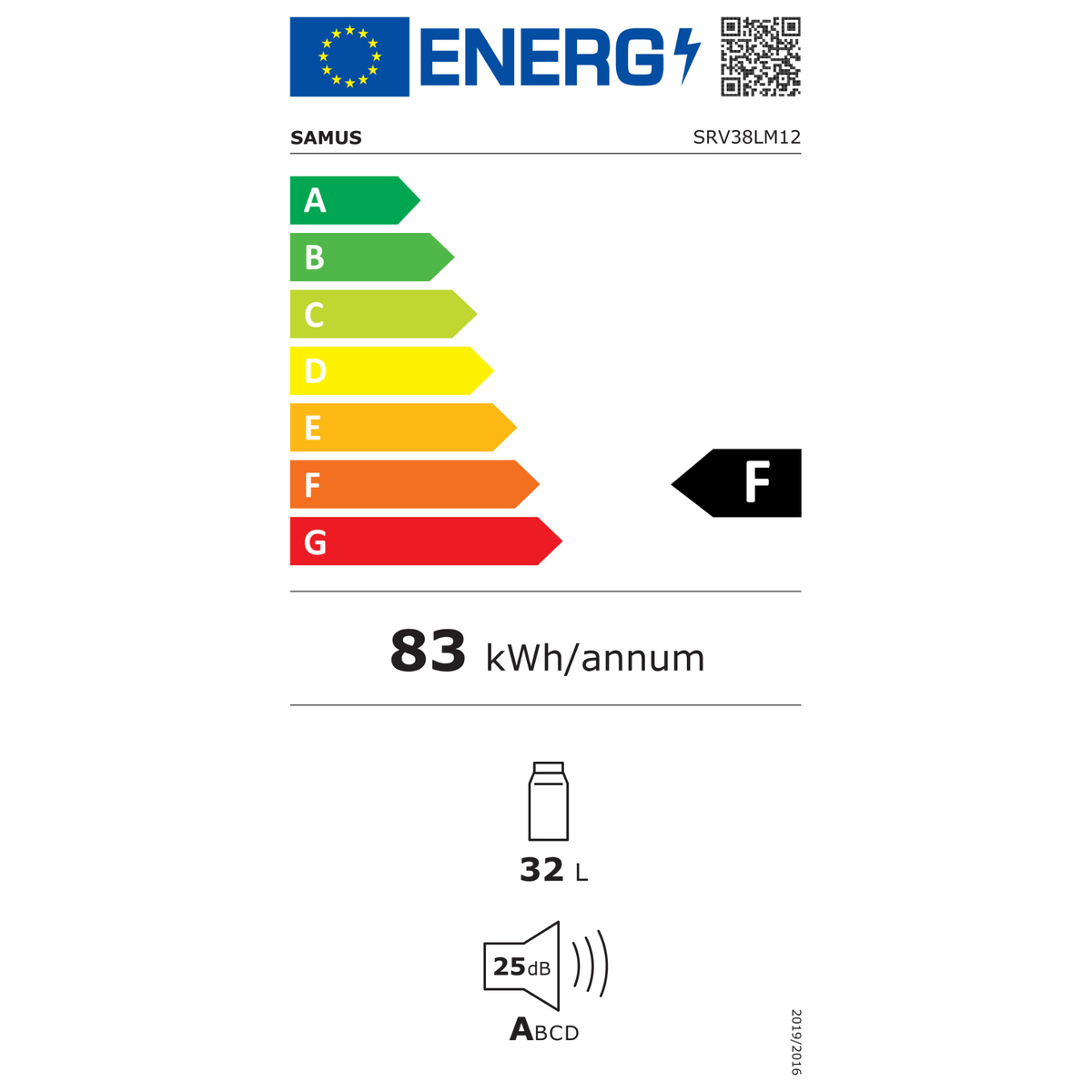 [RESIGILAT] RACITOR TERMOELECTRIC SAMUS SRV38LM12 | 12 Sticle, Termoelectric, Negru
