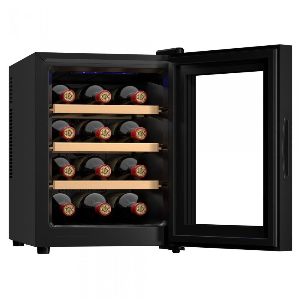 Răcitor de vinuri Samus SRV36CR12 - capacitate neta 33 l, capacitate sticle:12,  mod racire: termoelectric, panou control tactil cu afisaj electronic, temperatura interioara 08