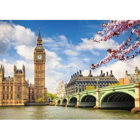 Ravensburger Puzzle Ravensburger „Big Ben, Londra” – Calitate Premium, Piese Precise, Imagine Urbană Iconică (88777)