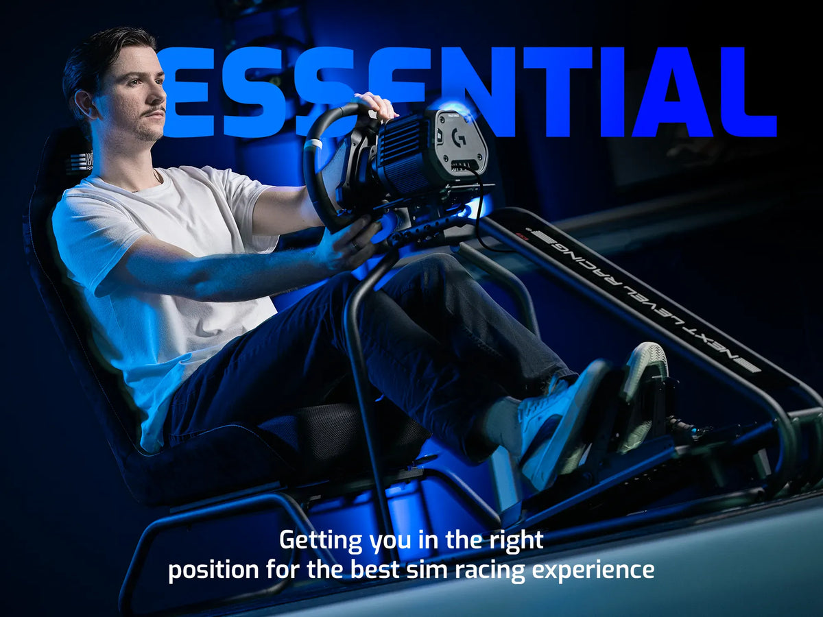 Next Level Racing Accesorii gaming Cockpit Simulator Next Level Racing NLR-R016 | RC Essential, Direct Drive 13Nm, Licență FIA, Negru