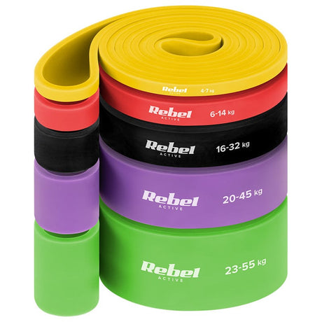 Rebel Accesorii cardio Accesorii cardio Rebel RBA-3001-S5 | 7kg, 208cm, 5, Negru