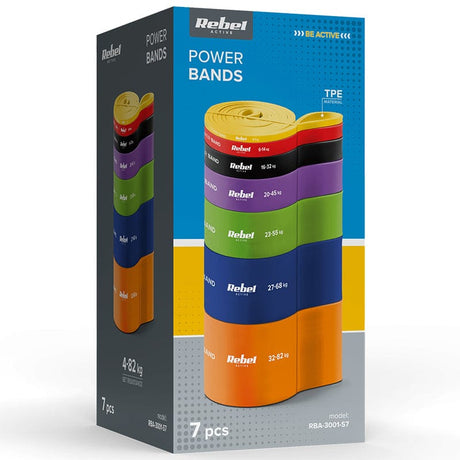 Rebel Accesorii cardio Accesorii cardio Rebel RBA-3001-S7 | 7kg, 208cm, 7, Negru