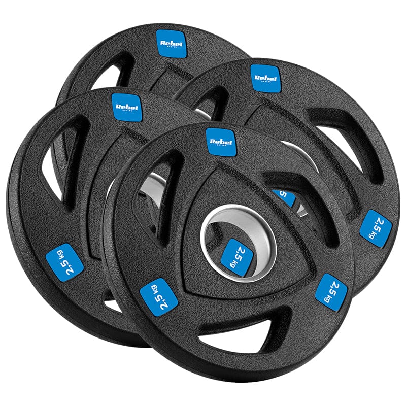 Rebel Accesorii fitness Accesoriu Fitness Rebel RBA-2108 | 2.5kg, 20cm, Negru