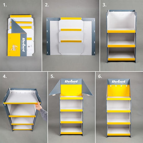 Rebel Display stand Display stand Rebel MR-RB-400 | 4kg, 60cm, Roșu