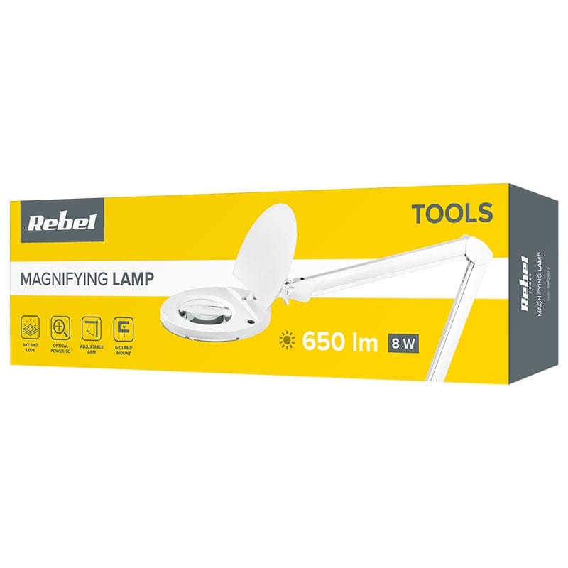 Rebel Lampa LED Lampa LED Rebel NAR0463-2 | 5", Alb, LED