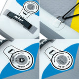 Rebel Placa gonflabila Placa gonflabila Rebel RBA-4501-WH | 15cm