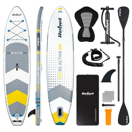 Rebel Placa gonflabila Placa gonflabila Rebel RBA-4501-WH | 15cm