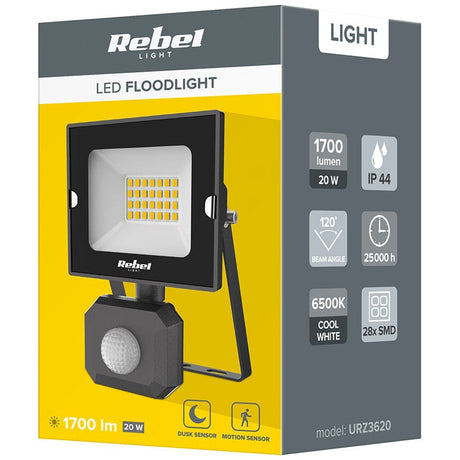 Rebel Proiector LED Proiector LED Rebel URZ3620 | 20W, LED