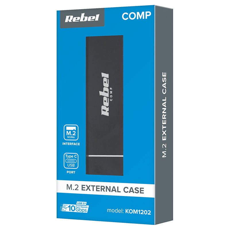 Rebel Rack extern Rack Extern Rebel KOM1202 | 10GB, Aluminiu, LED