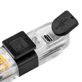 Rebel Set lumini bicicleta Set lumini bicicleta Rebel URZ3493 | 300mAh, 3.7V, Alb, LED
