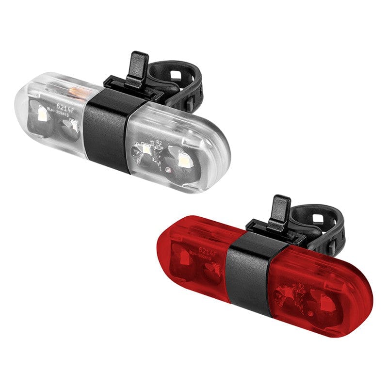 Rebel Set lumini bicicleta Set lumini bicicleta Rebel URZ3493 | 300mAh, 3.7V, Alb, LED