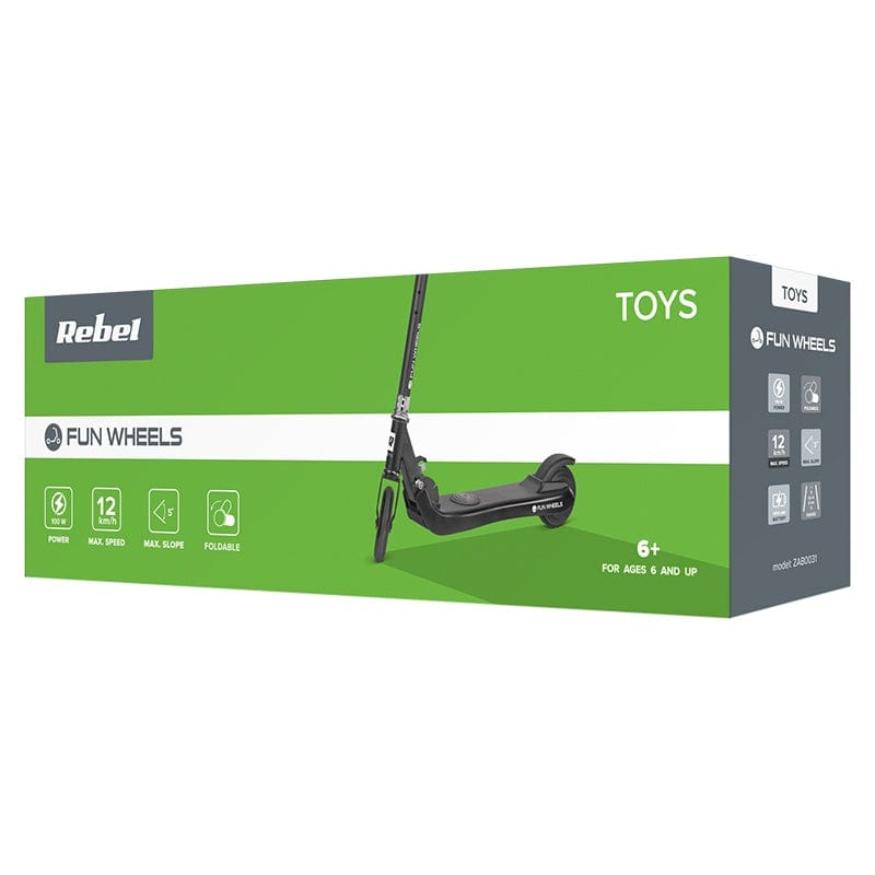 Rebel Trotineta electrica Trotineta electrica Rebel ZAB0031B | 100W, Alb