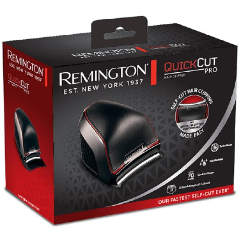 REMINGTON Mașină de tuns părul Remington HC4300, neagră, design ergonomic pentru uz casnic