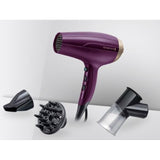 REMINGTON Uscător de păr Remington Your Style Dryer Kit D5219 pentru coafare rapidă și controlată, cu accesorii pentru volum și finisaj
