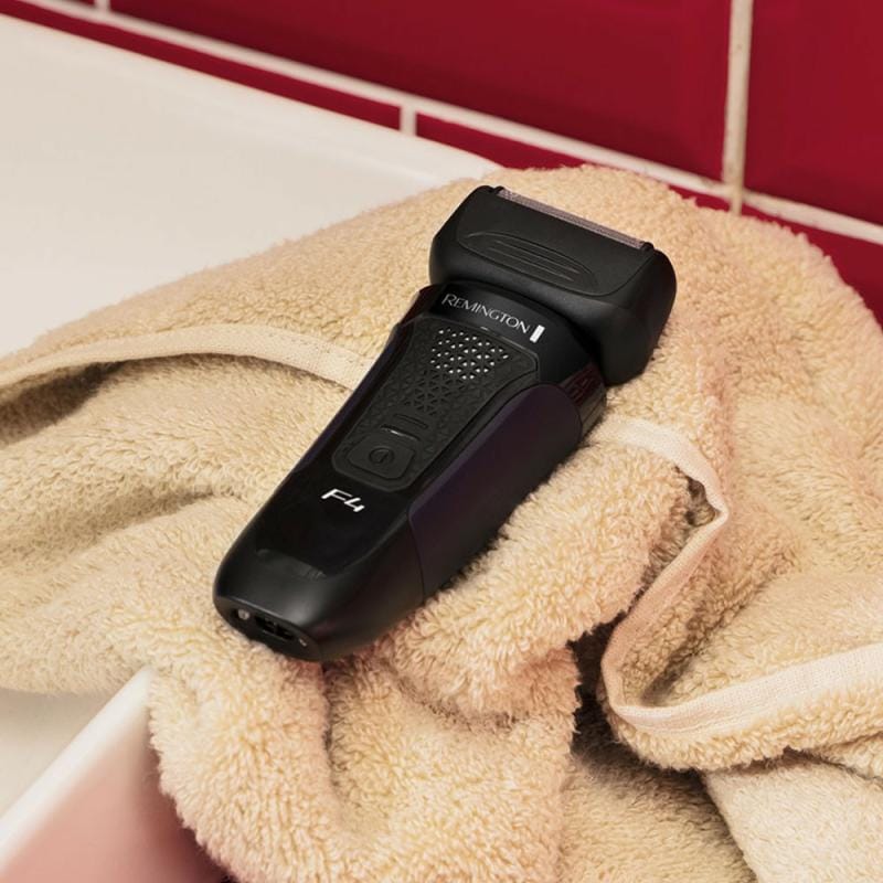 REMINGTON Aparat de ras electric Remington F4 Style Series F4002, Wet & Dry, negru/albastru